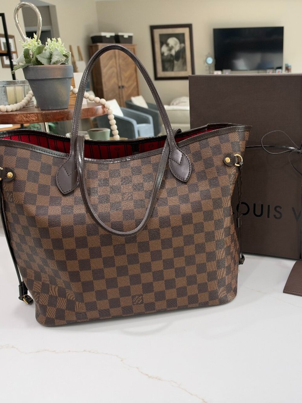 Louis Vuitton Neverfull MM Damier